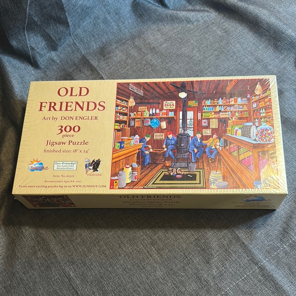 Old Friends Jigsaw Puzzle by - 300 Piece - Multicolor